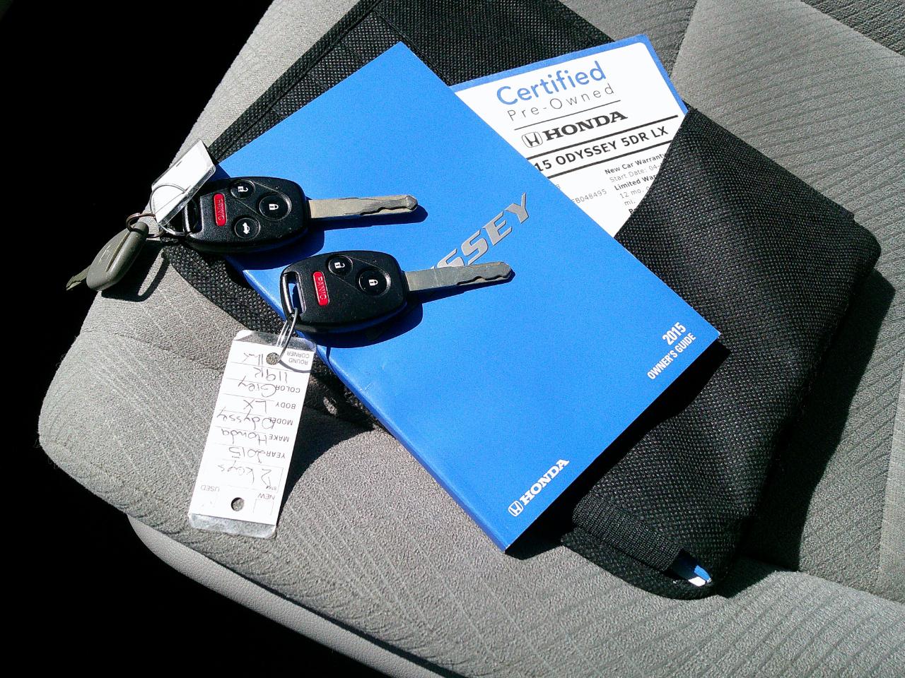 Honda Odyssey 5dr LX 2015
