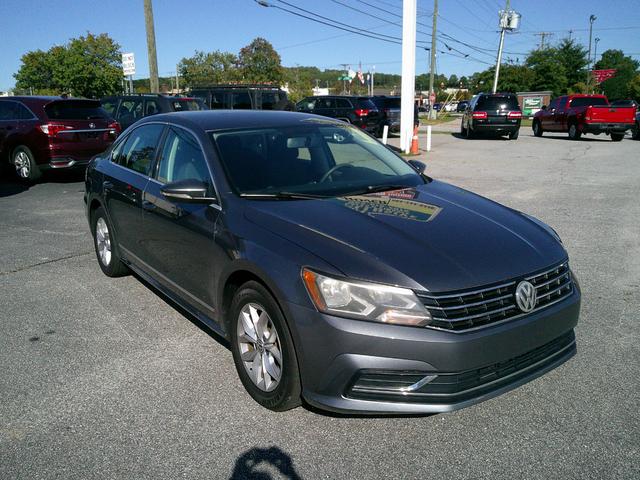 Gray 2017 Volkswagen Passat Sedan Front-Wheel Drive Automatic