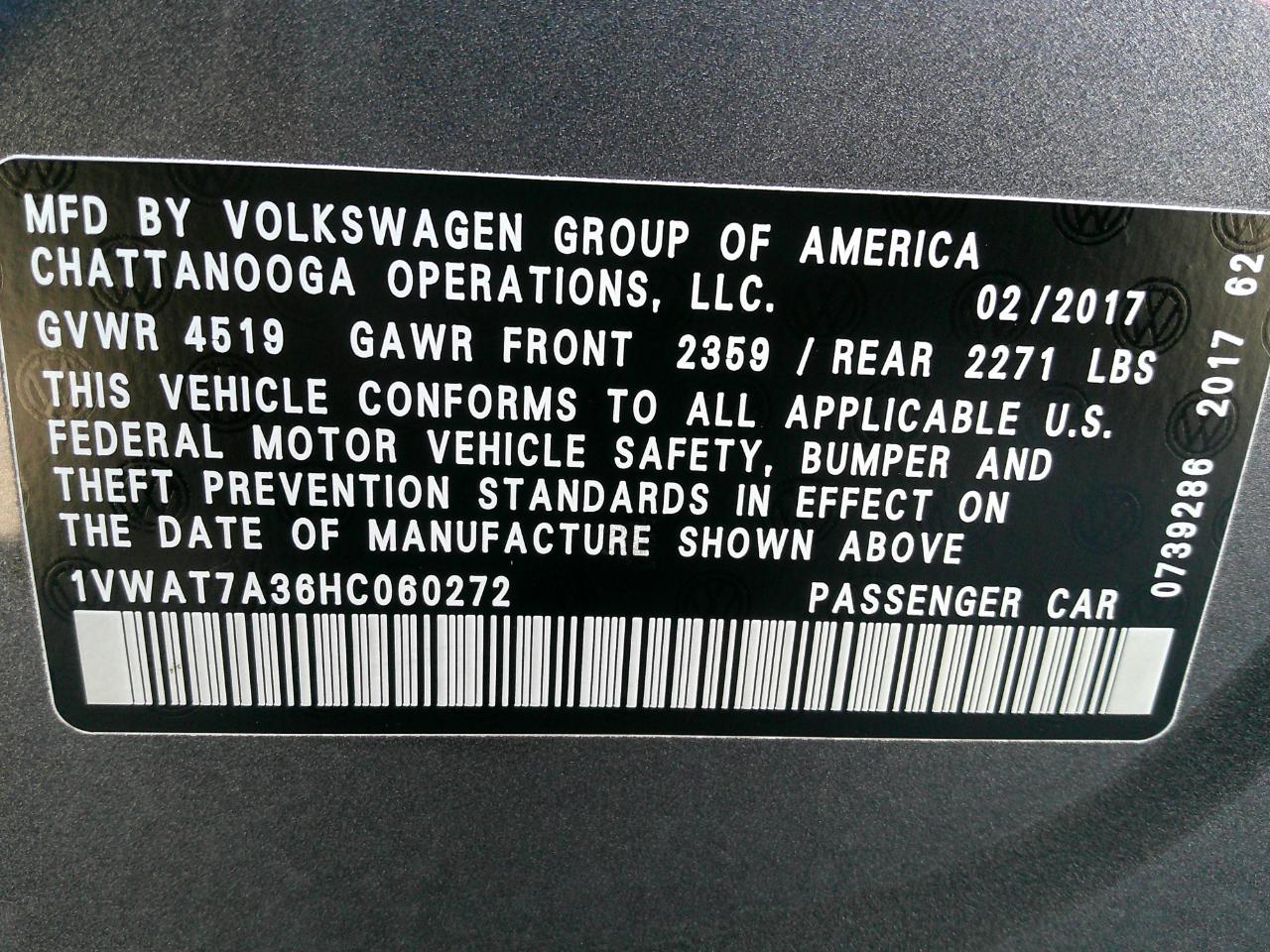 Volkswagen Passat 1.8T S Auto 2017