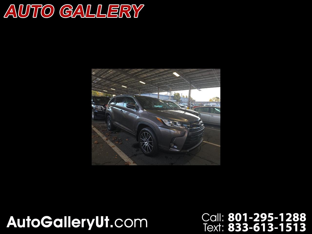 Toyota Highlander XLE V6 AWD (Natl) 2018