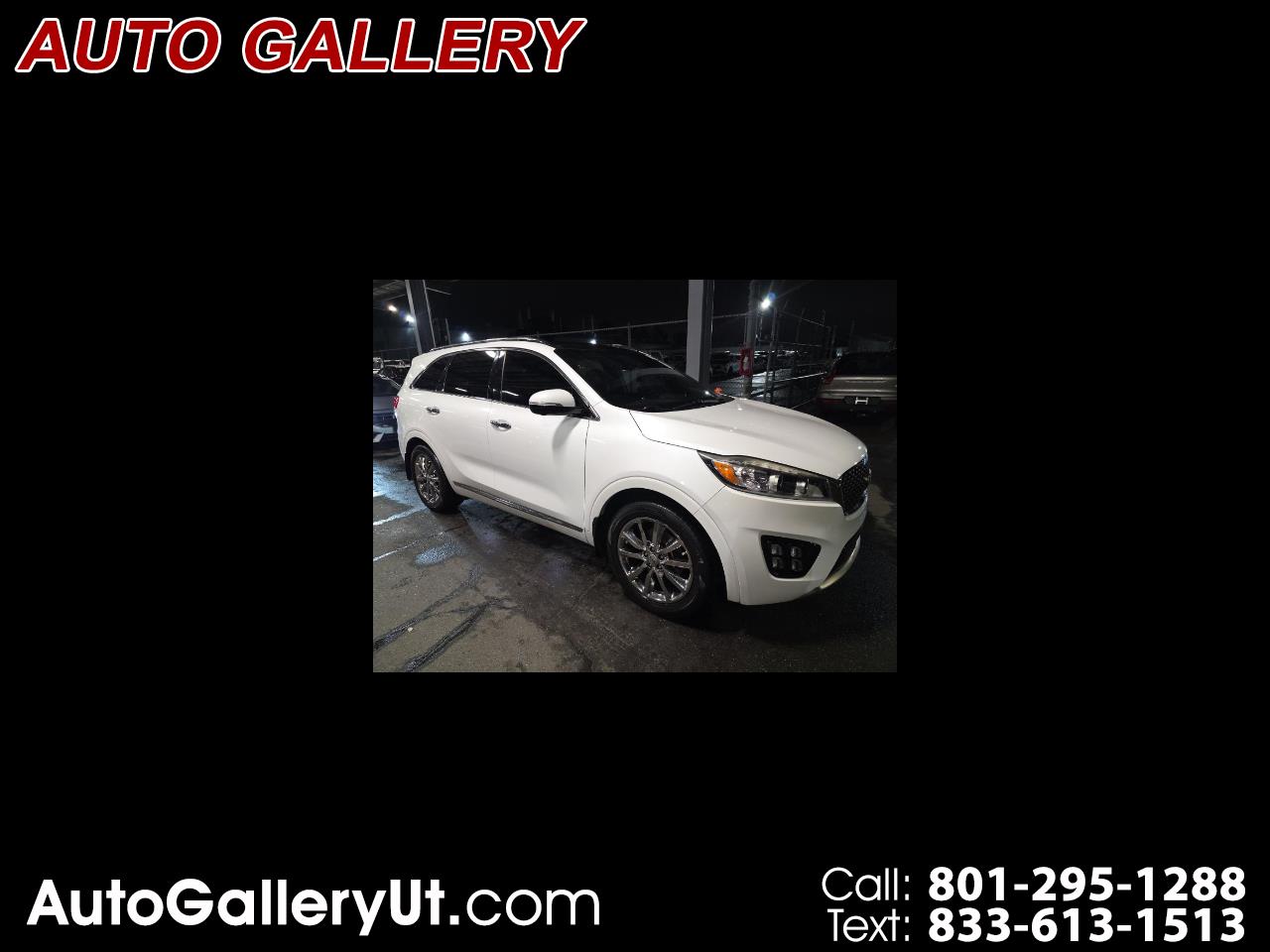 Kia Sorento SXL V6 AWD 2017
