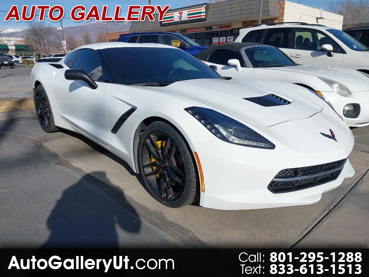 2016 Chevrolet Corvette 2dr Stingray Z51 Cpe w/2LT