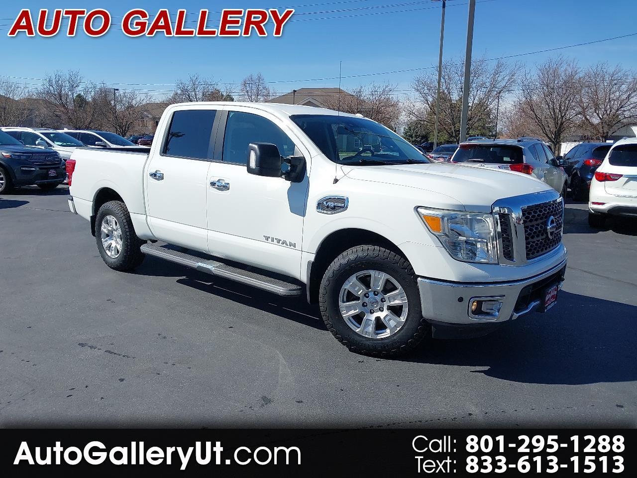 2017 Nissan Titan 4x4 Crew Cab SV