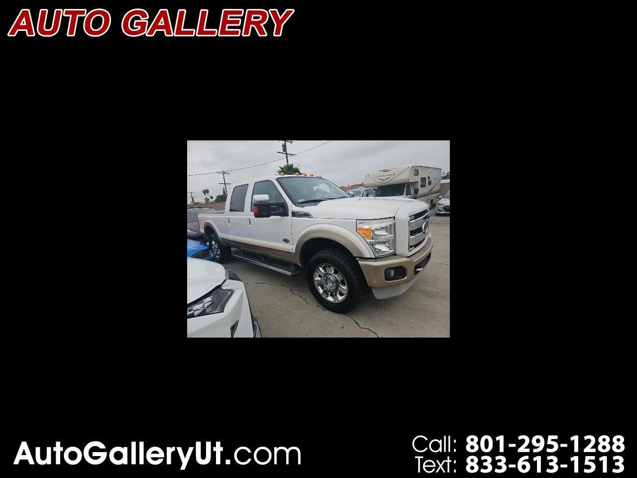 2012 Ford Super Duty F-250 SRW 4WD Crew Cab 156" King Ranch