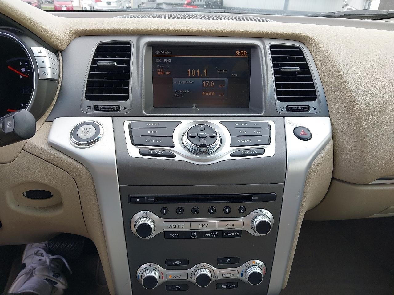 Nissan Murano AWD 4dr SL 2011