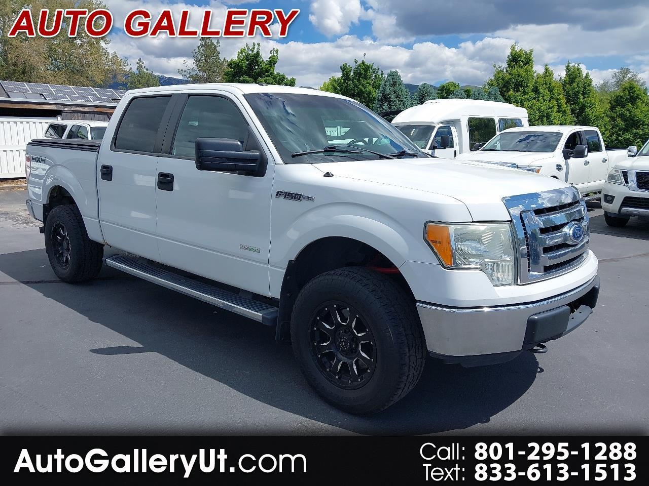 2012 Ford F-150 4WD SuperCrew 145" XLT