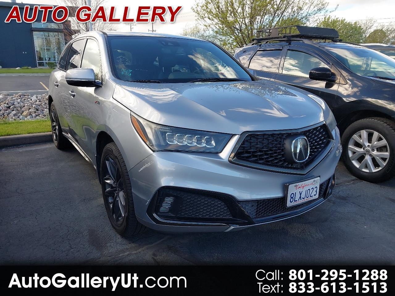 2019 Acura MDX SH-AWD w/Technology/A-Spec Pkg