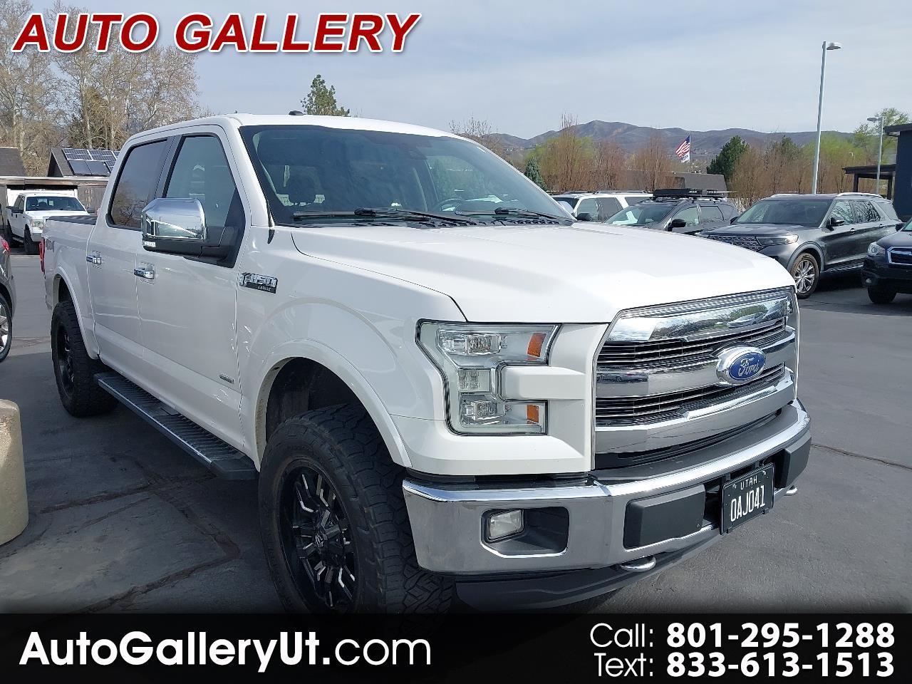 2016 Ford F-150 4WD SuperCrew 145" Lariat