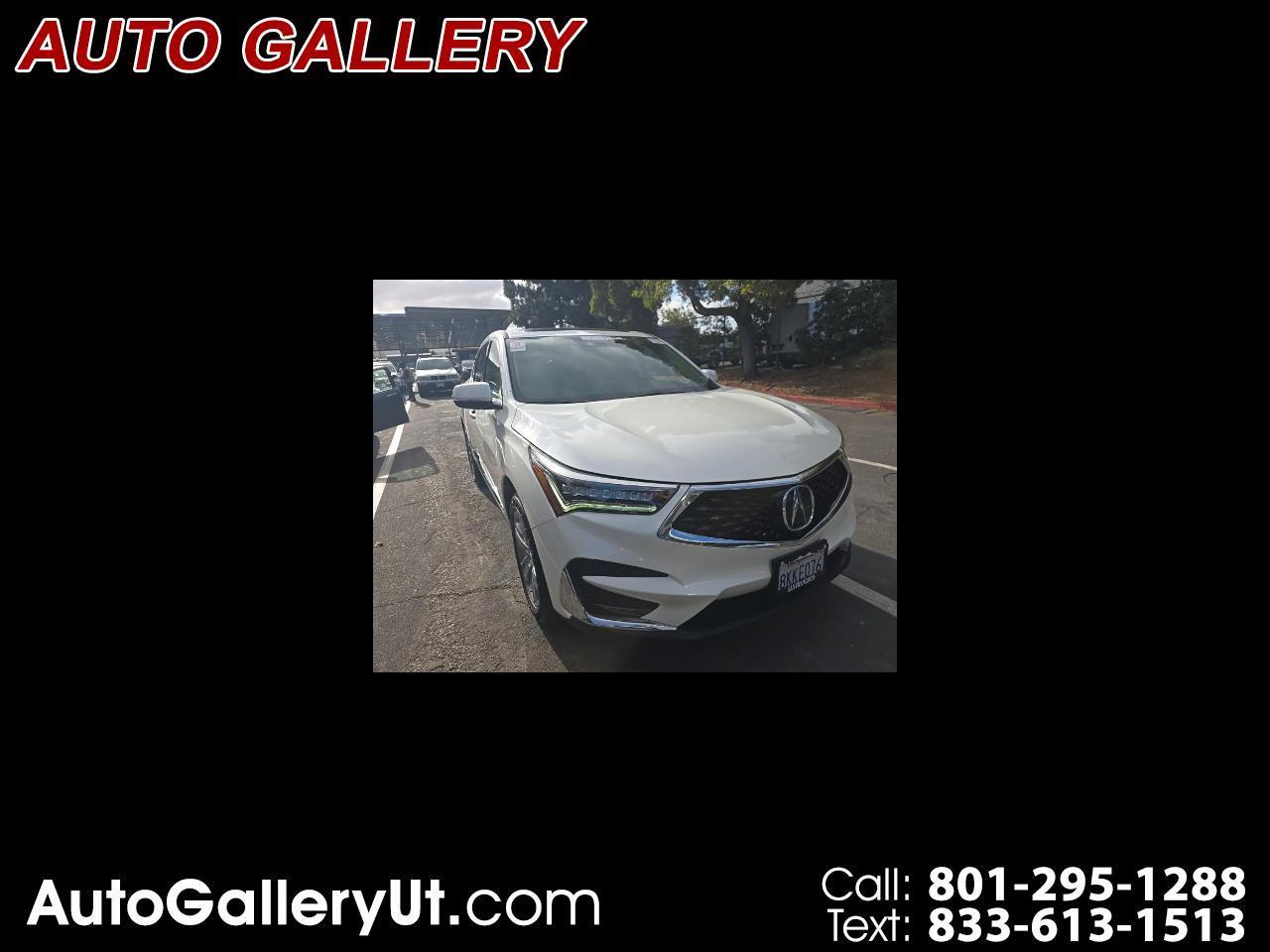 2019 Acura RDX AWD w/Advance Pkg