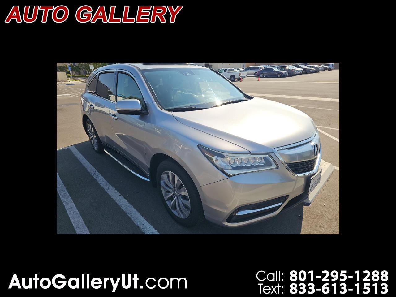2016 Acura MDX SH-AWD 4dr w/Tech/Entertainment/AcuraWatch Plus