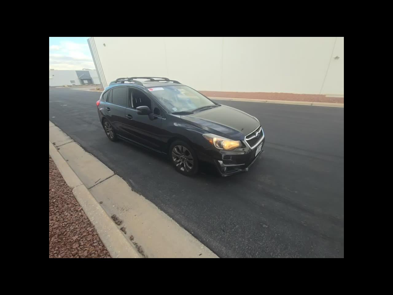 Subaru Impreza Wagon 5dr CVT 2.0i Sport Premium 2016