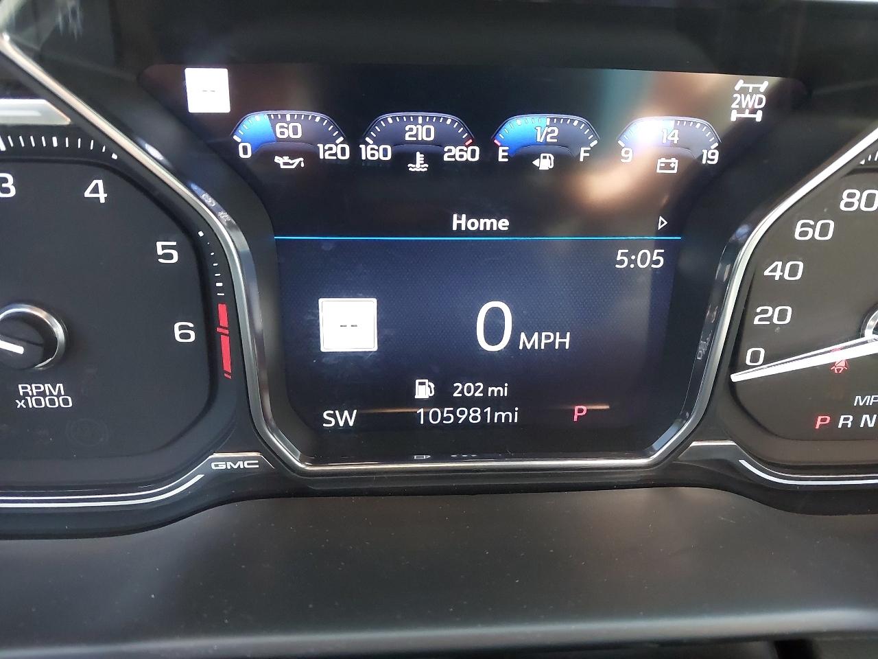 GMC Sierra 1500 4WD Crew Cab 147" AT4 2019