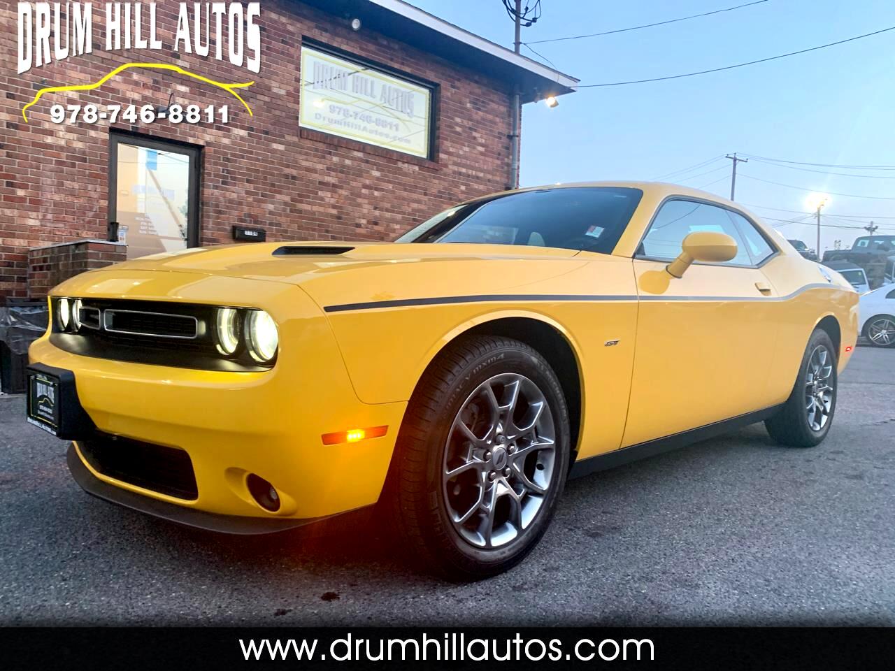 Used 2017 Dodge Challenger GT ALL WHEEL DRIVE for Sale in Lowell MA