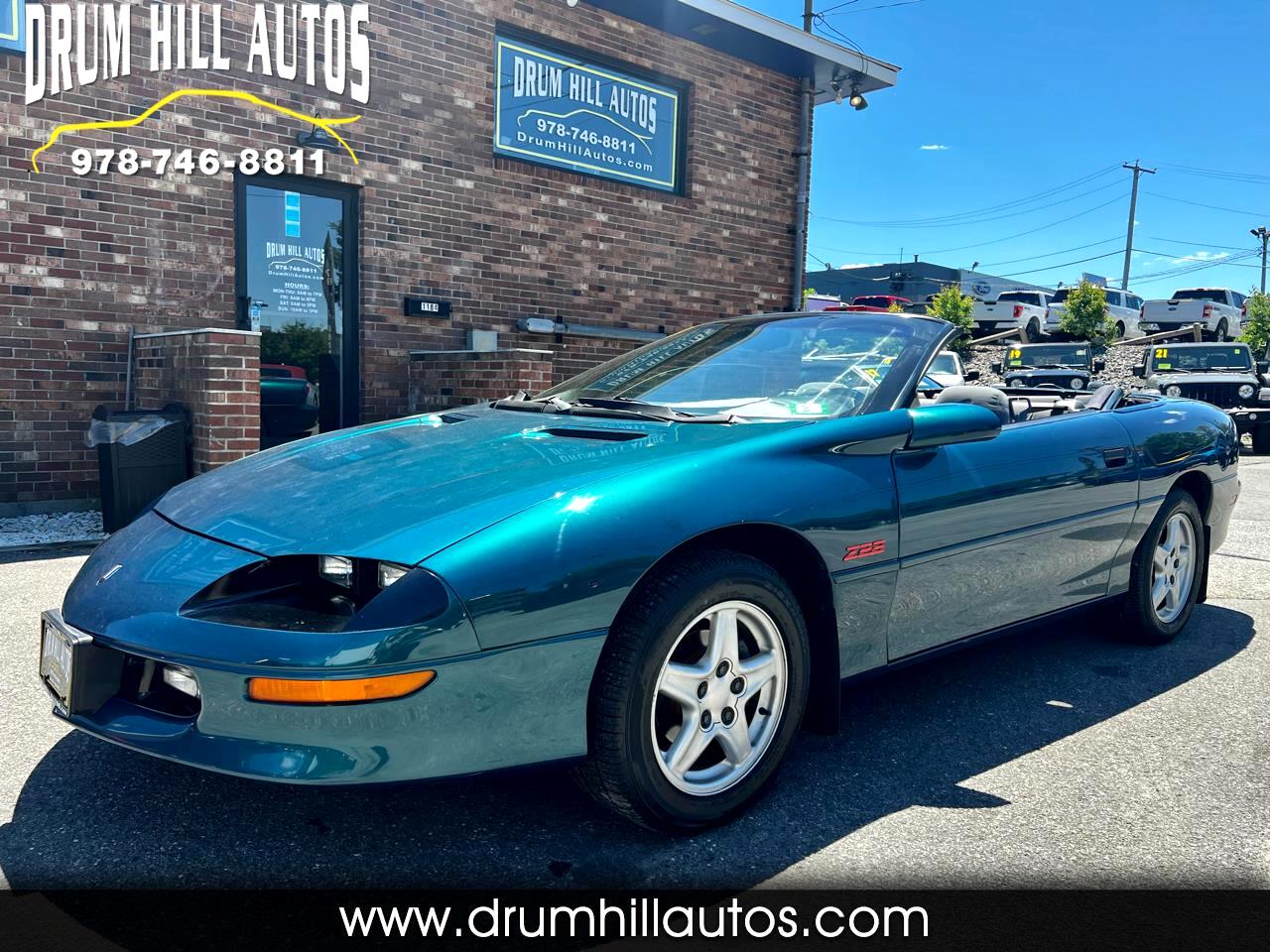 Used 1997 Chevrolet Camaro Z28 CONVERTIBLE for Sale in Lowell MA 01851 Drum  Hill Autos