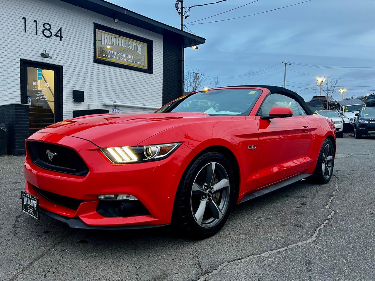 Ford Mustang GT convertible 2016