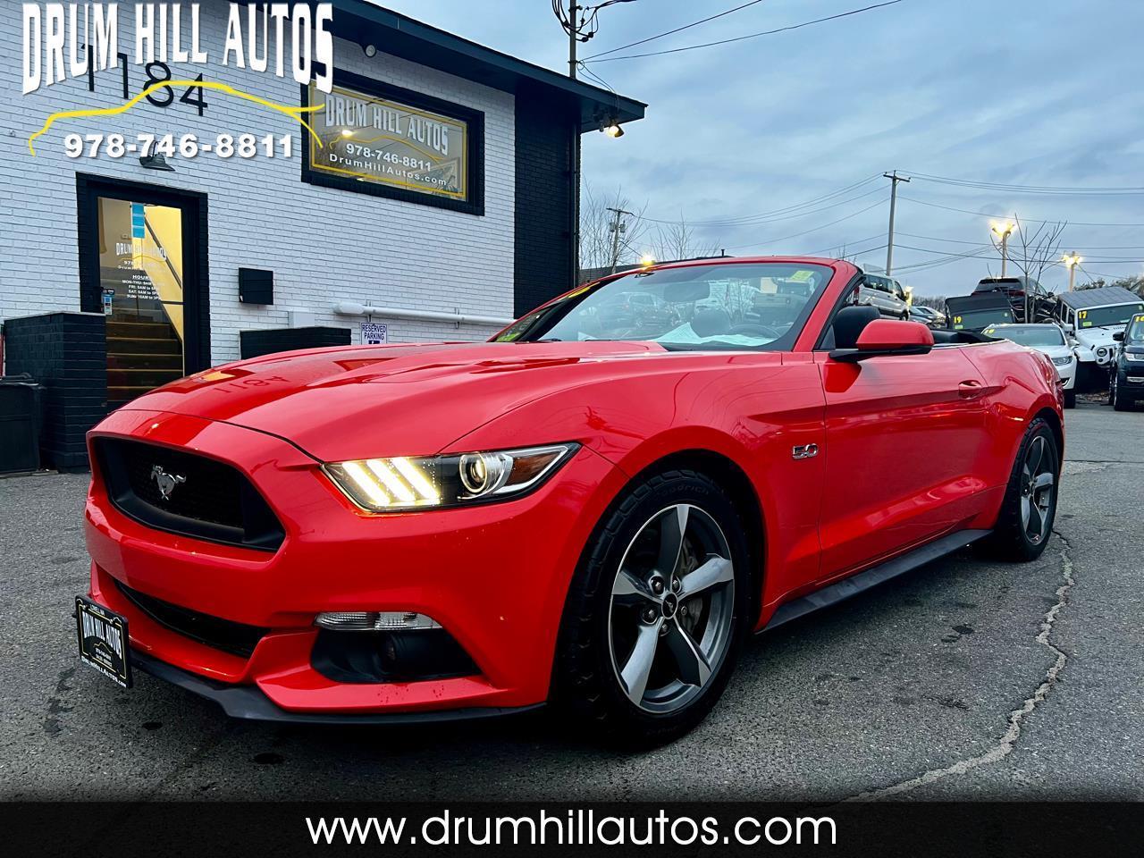 Ford Mustang GT convertible 2016