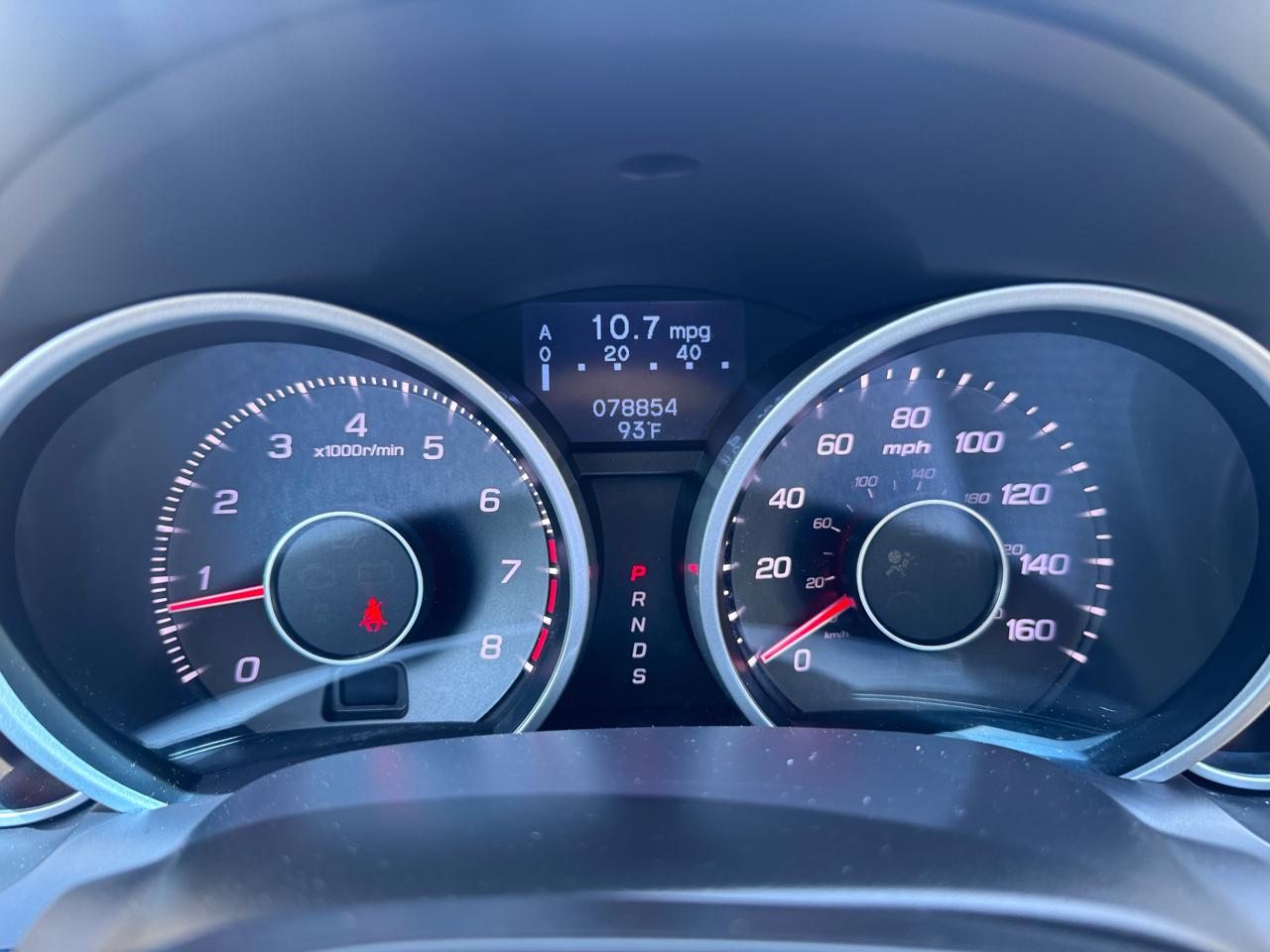 Acura TL 6-Speed AT 2012