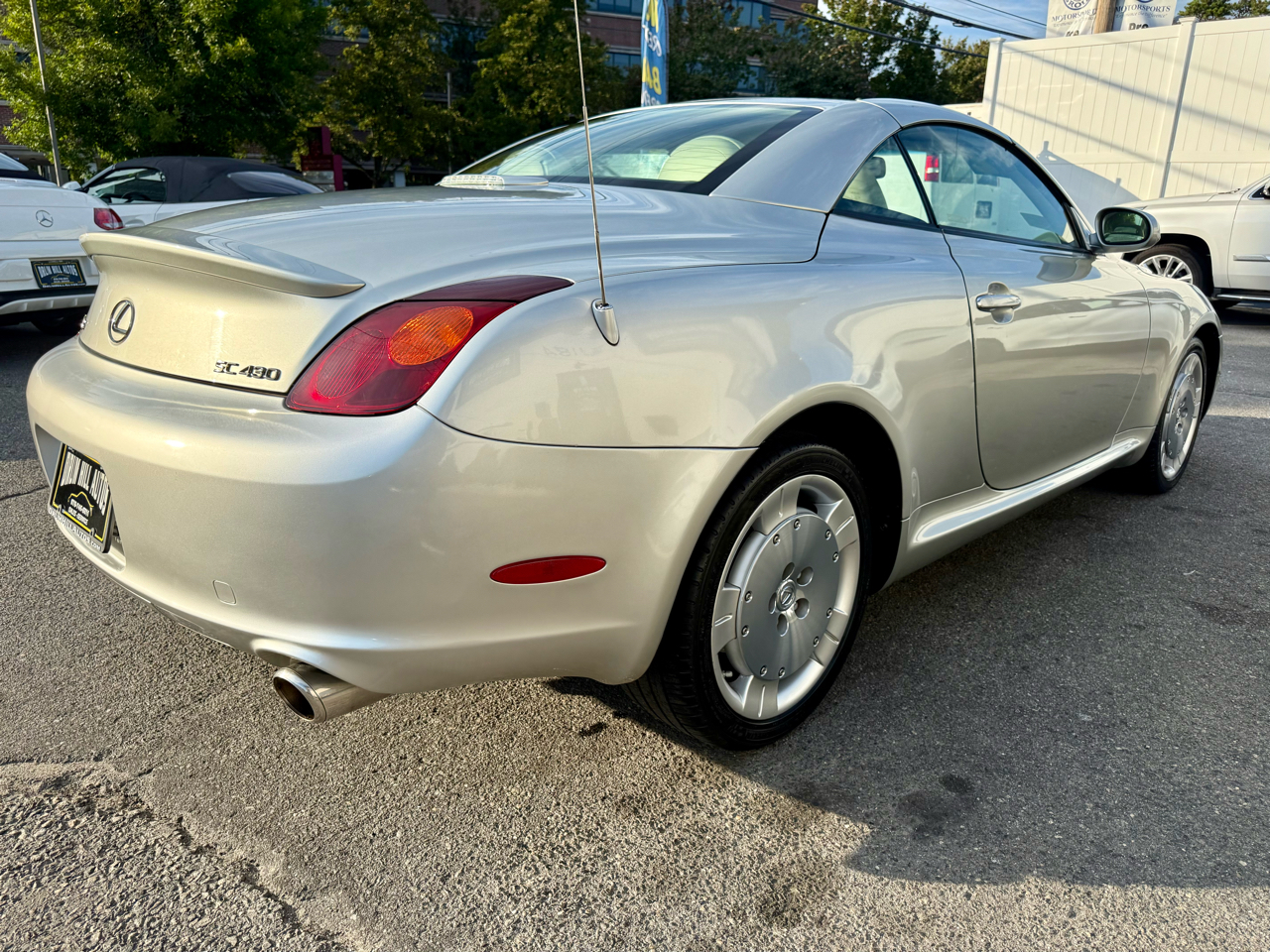 Lexus SC 430 Convertible 2002 Lexus SC 430 Convertible 2002