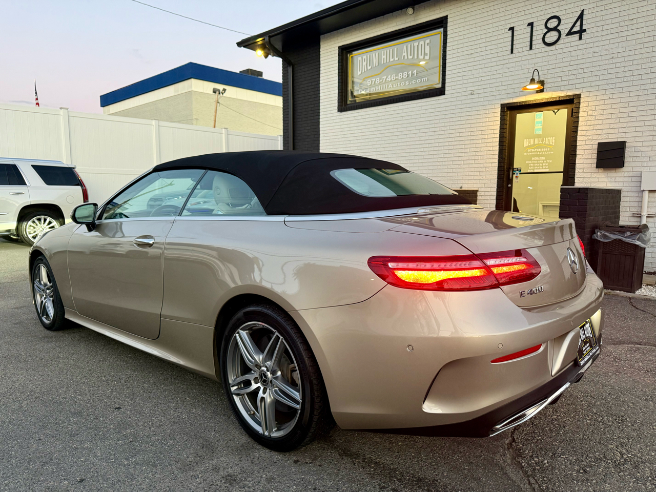 Mercedes-Benz E-Class E400 4MATIC Cabriolet 2018 Mercedes-Benz E-Class E400 4MATIC Cabriolet 2018