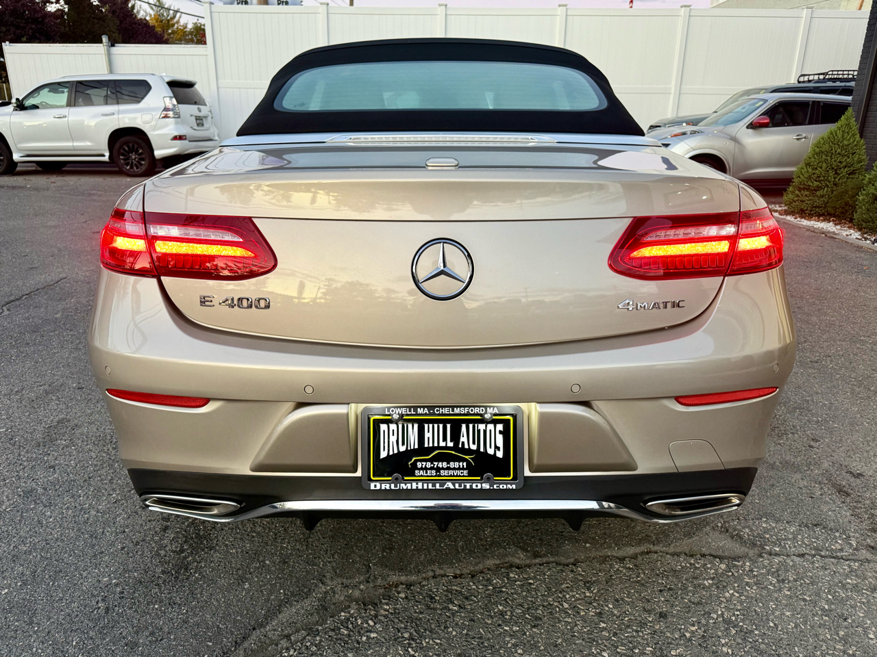 Mercedes-Benz E-Class E400 4MATIC Cabriolet 2018 Mercedes-Benz E-Class E400 4MATIC Cabriolet 2018