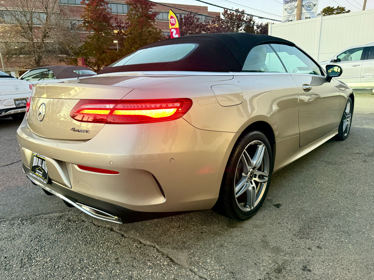 Mercedes-Benz E-Class E400 4MATIC Cabriolet 2018 Mercedes-Benz E-Class E400 4MATIC Cabriolet 2018