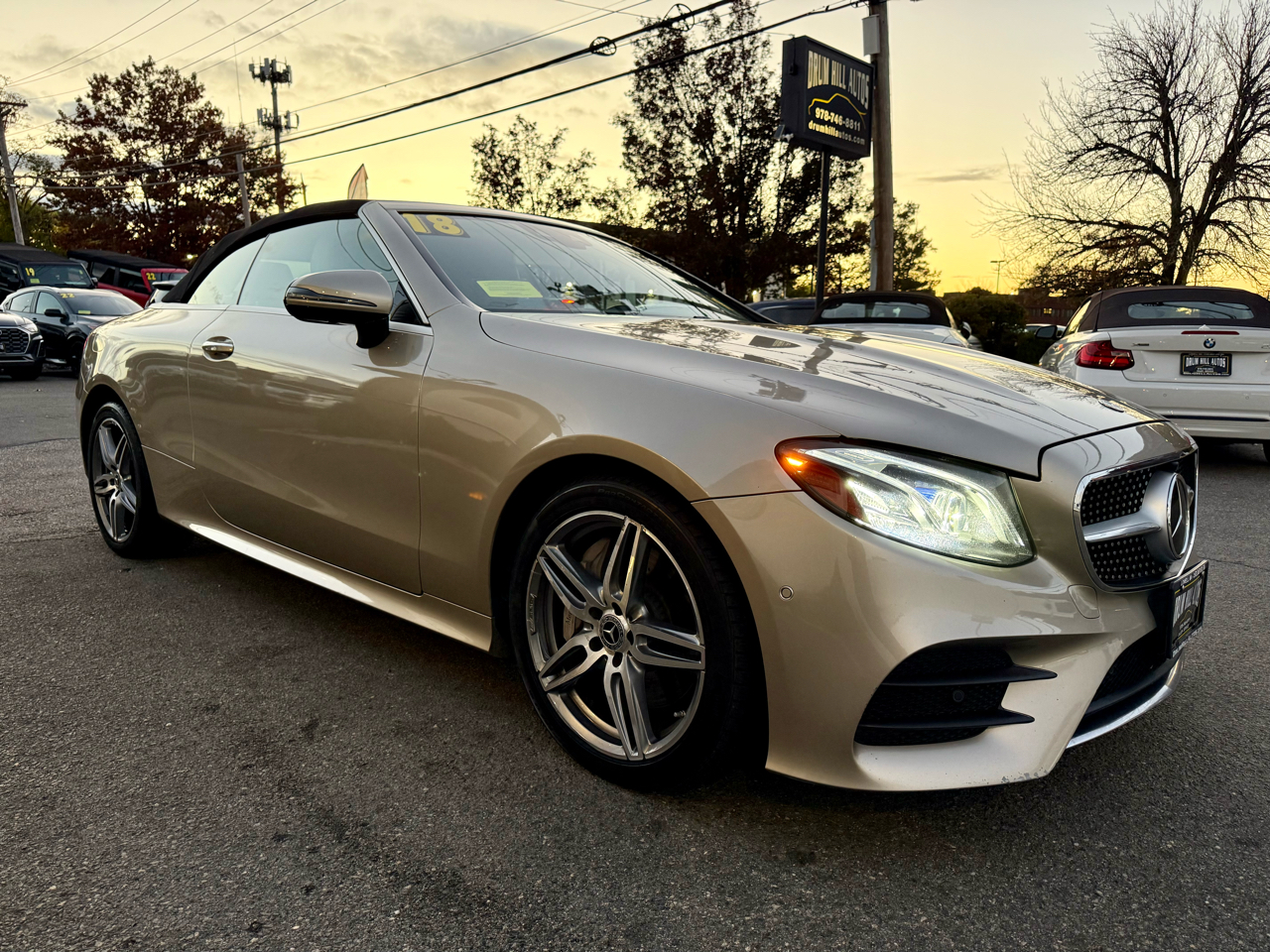 Mercedes-Benz E-Class E400 4MATIC Cabriolet 2018 Mercedes-Benz E-Class E400 4MATIC Cabriolet 2018