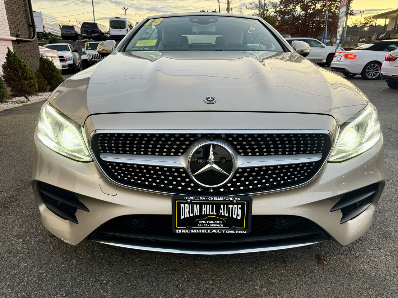 Mercedes-Benz E-Class E400 4MATIC Cabriolet 2018 Mercedes-Benz E-Class E400 4MATIC Cabriolet 2018
