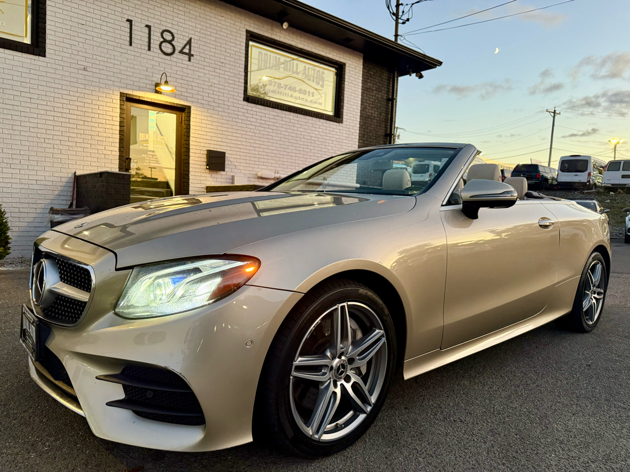 Mercedes-Benz E-Class E400 4MATIC Cabriolet 2018 Mercedes-Benz E-Class E400 4MATIC Cabriolet 2018