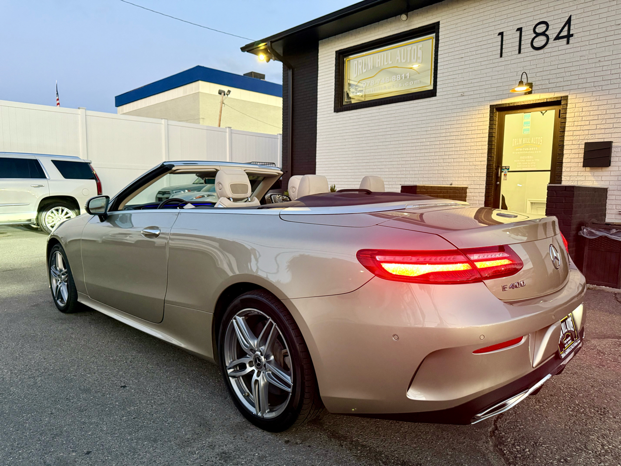Mercedes-Benz E-Class E400 4MATIC Cabriolet 2018 Mercedes-Benz E-Class E400 4MATIC Cabriolet 2018