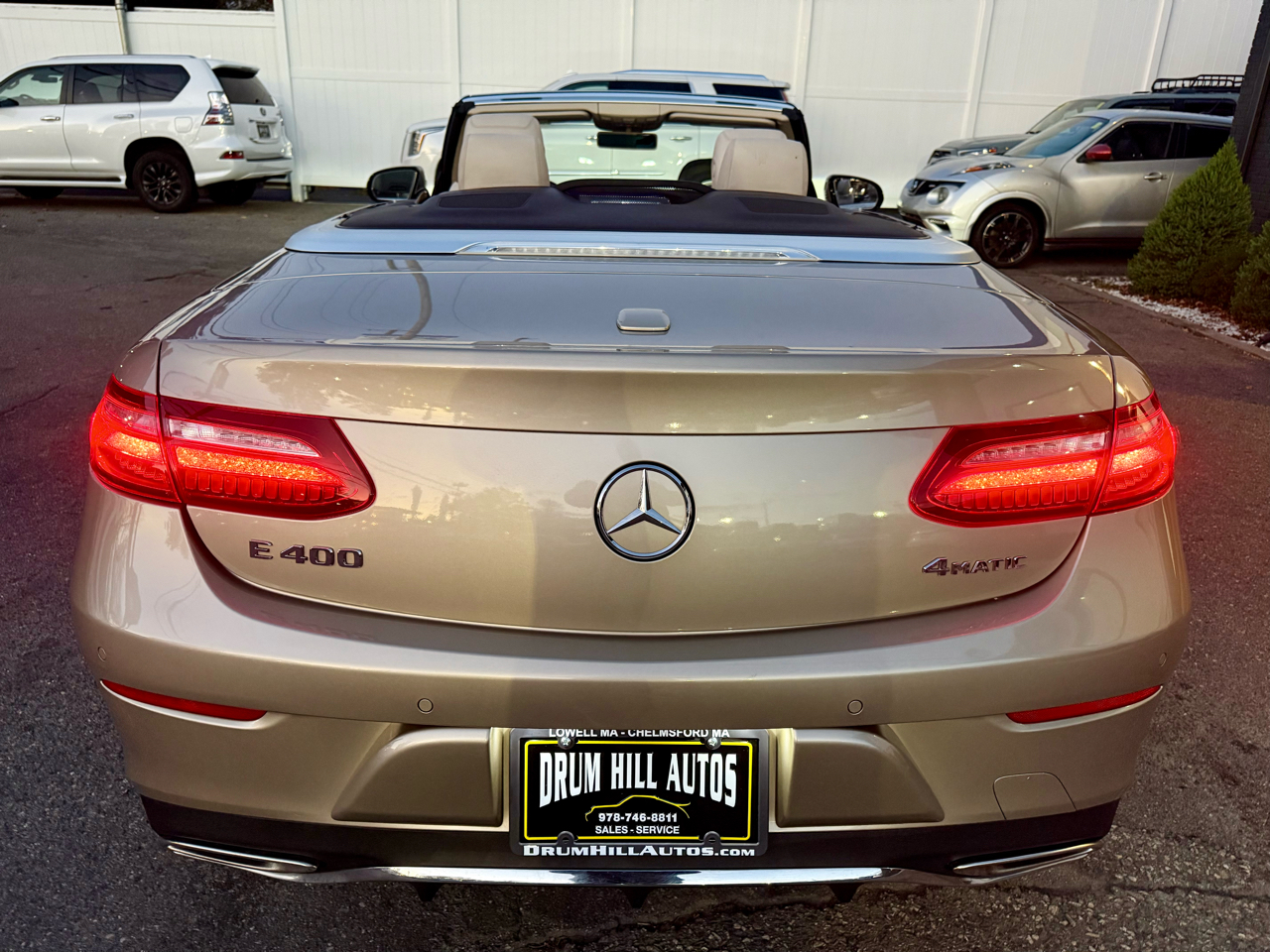 Mercedes-Benz E-Class E400 4MATIC Cabriolet 2018 Mercedes-Benz E-Class E400 4MATIC Cabriolet 2018