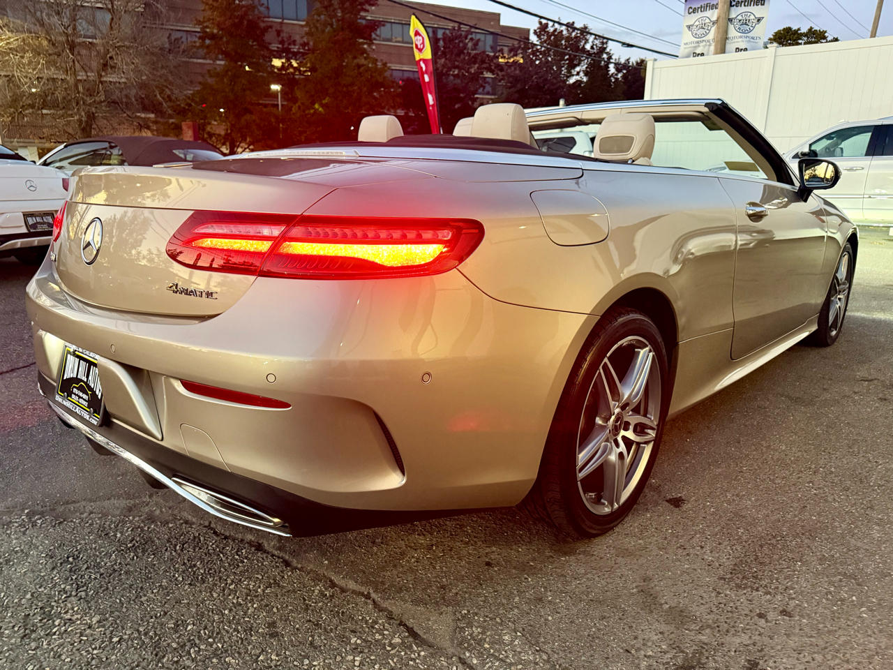 Mercedes-Benz E-Class E400 4MATIC Cabriolet 2018 Mercedes-Benz E-Class E400 4MATIC Cabriolet 2018