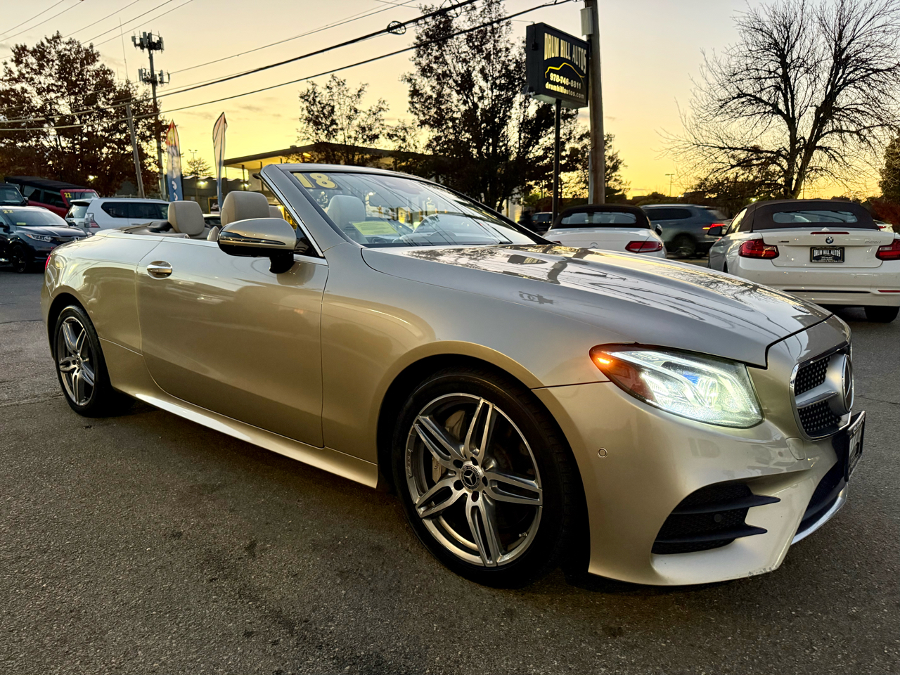 Mercedes-Benz E-Class E400 4MATIC Cabriolet 2018 Mercedes-Benz E-Class E400 4MATIC Cabriolet 2018