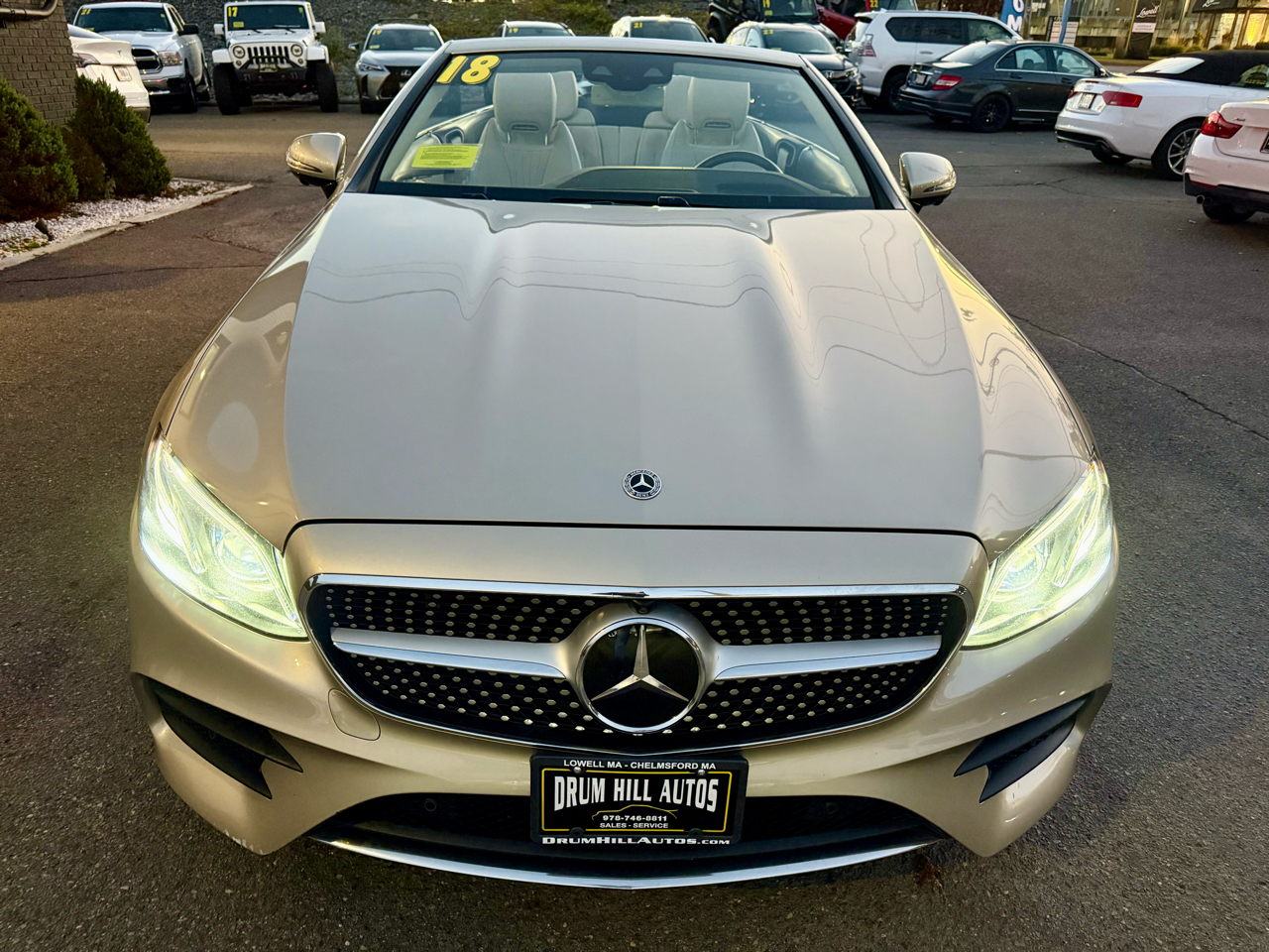 Mercedes-Benz E-Class E400 4MATIC Cabriolet 2018 Mercedes-Benz E-Class E400 4MATIC Cabriolet 2018