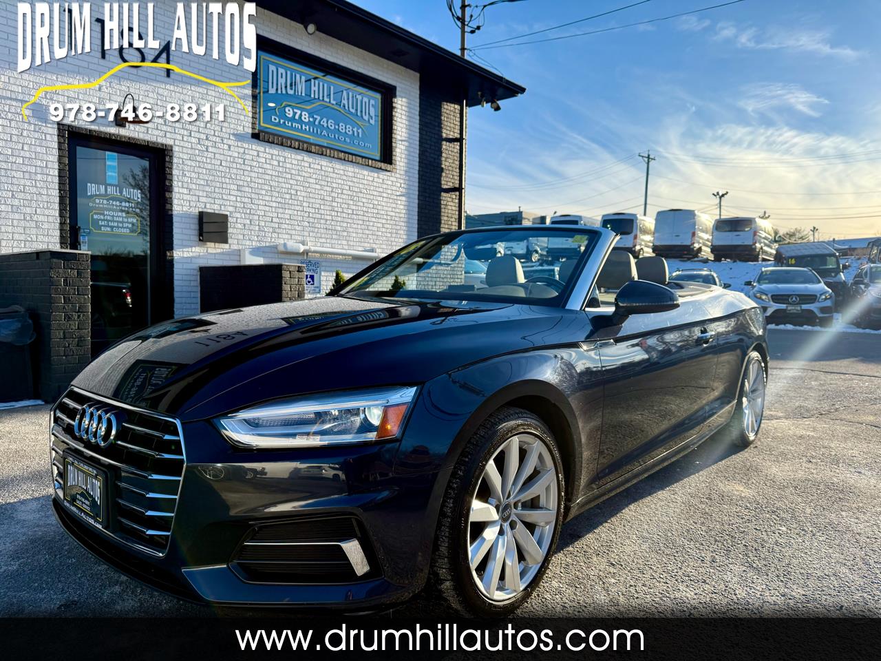 2018 Audi A5 Premium Plus 2D Cabrio Qtro 2.0T