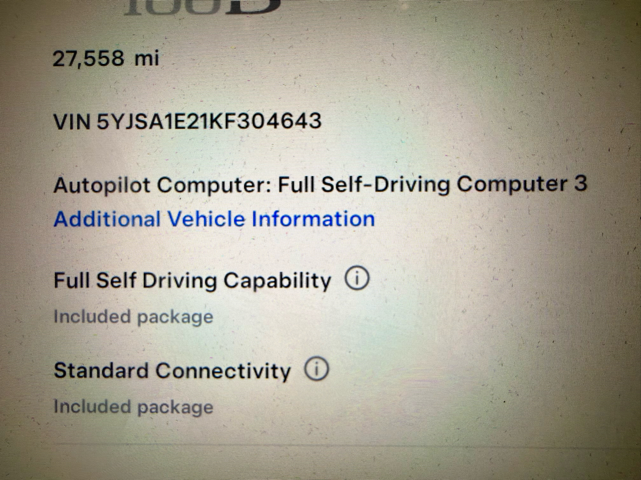 Tesla Model S 100D AWD 2019