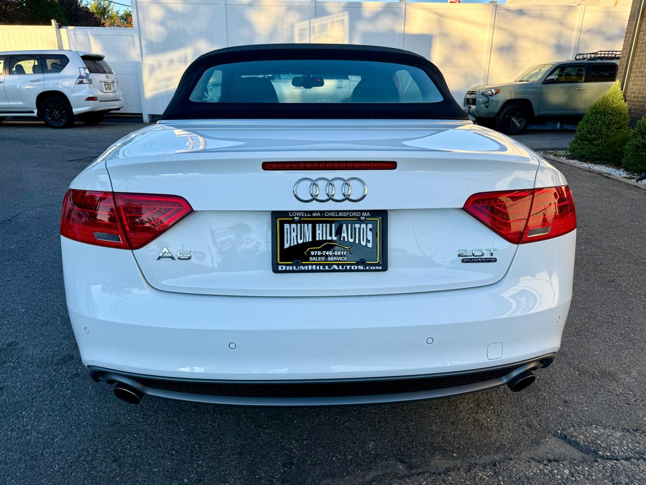 Audi A5 2.0T Premium Plus Cabriolet quattro 2015