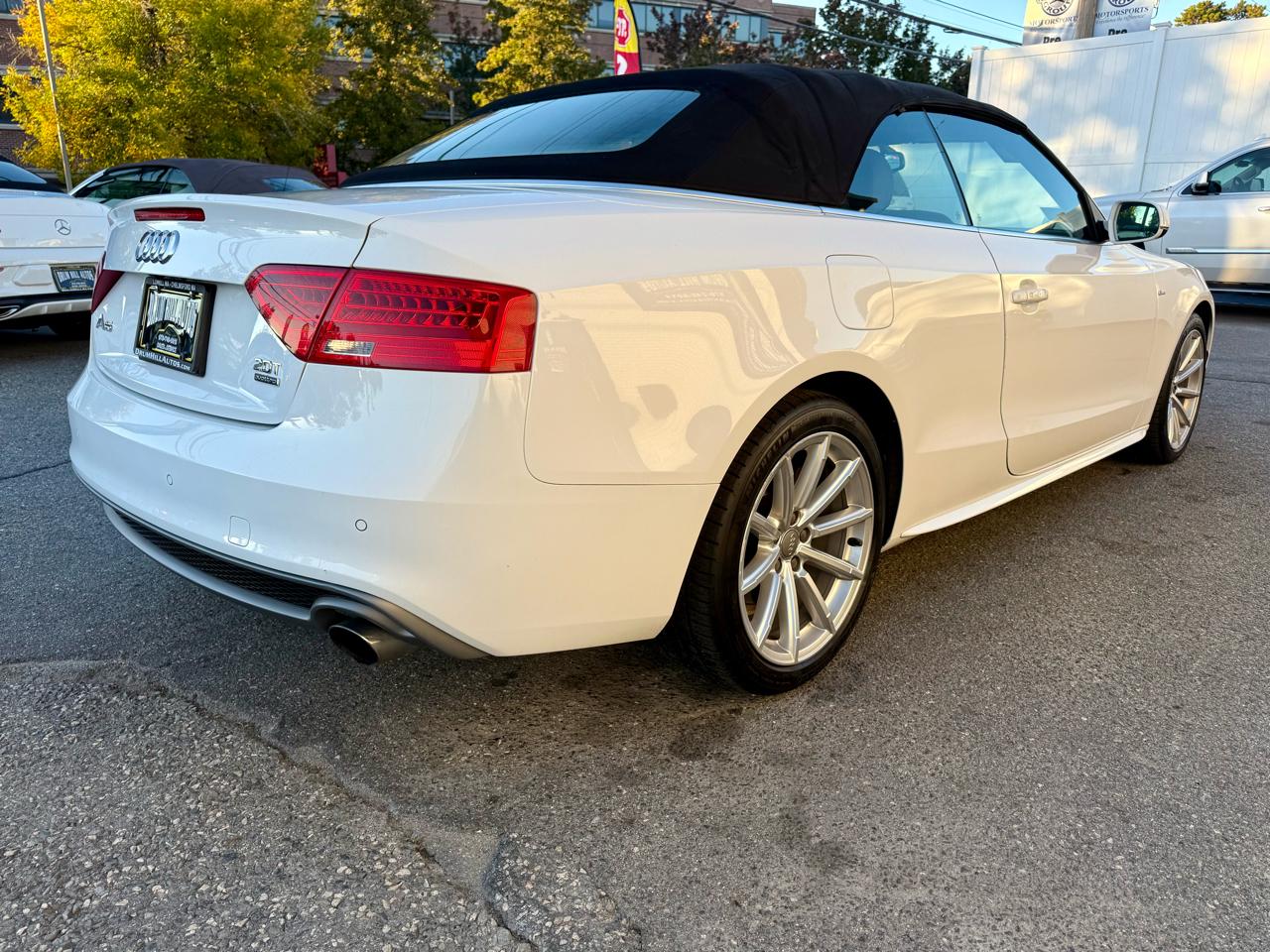 Audi A5 2.0T Premium Plus Cabriolet quattro 2015