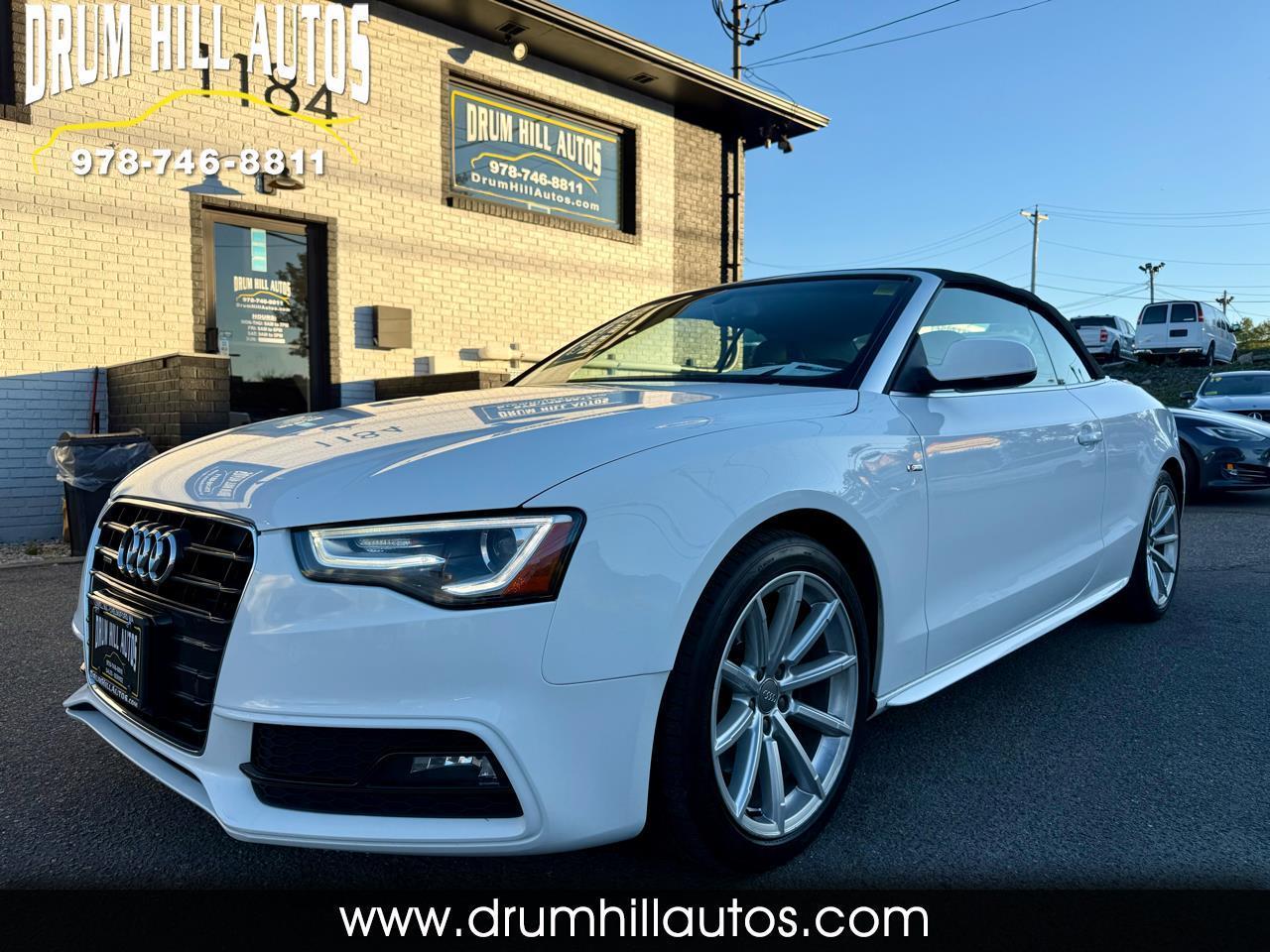 2015 Audi A5 2.0T Premium Plus Cabriolet quattro