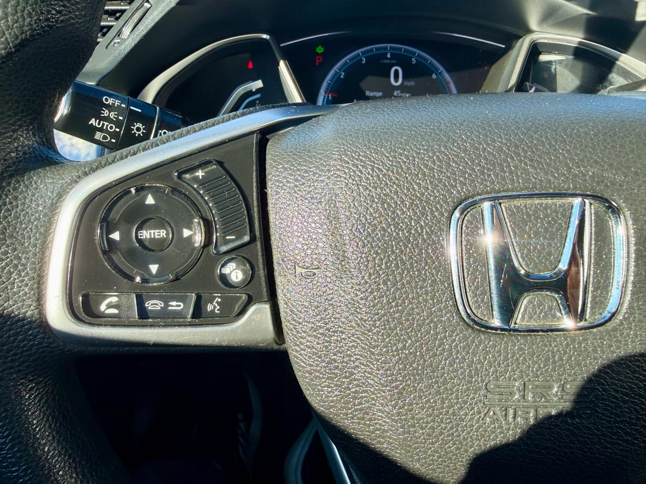 Honda Civic EX-T Honda Sensing Sedan CVT 2016