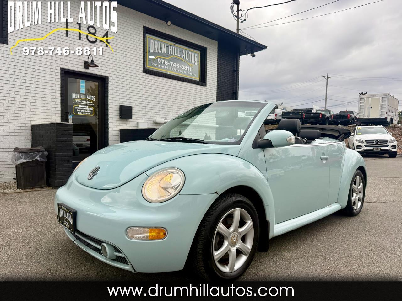 2004 Volkswagen New Beetle GLS 1.8L Convertible