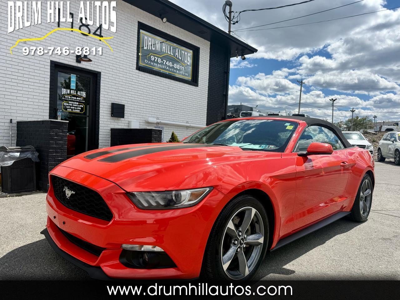 2015 Ford Mustang V6 Convertible