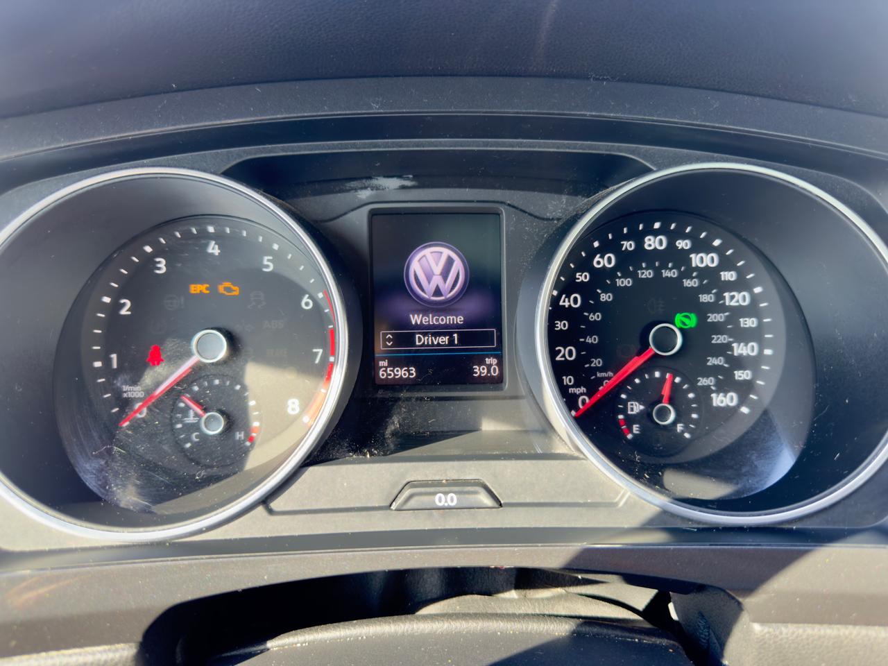 Volkswagen Tiguan SEL 4D SUV 4Motion 2018