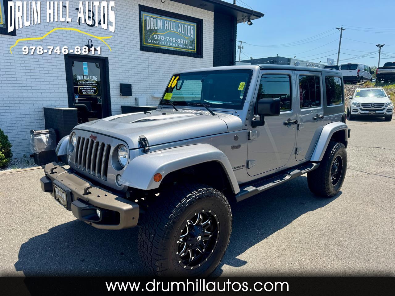 Jeep Wrangler Unlimited Sahara 80th Anniversary 4x4 *Ltd Avail* 2016