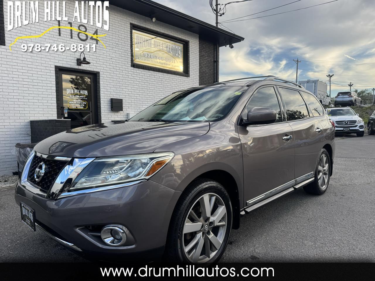 2014 Nissan Pathfinder Platinum 4D SUV 4WD