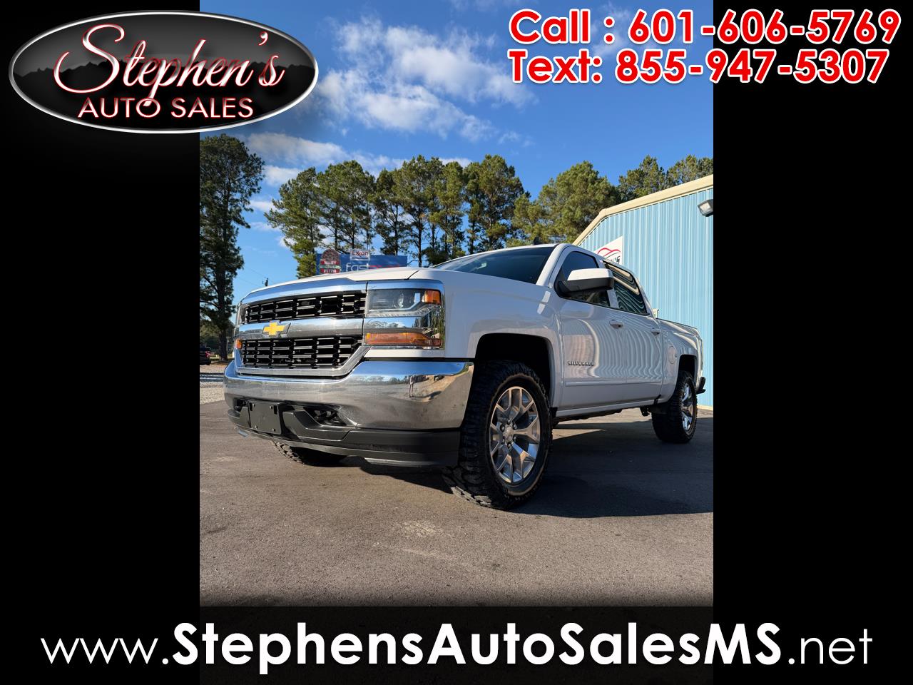2017 Chevrolet Silverado 1500 4WD Crew Cab 143.5" LT w/1LT
