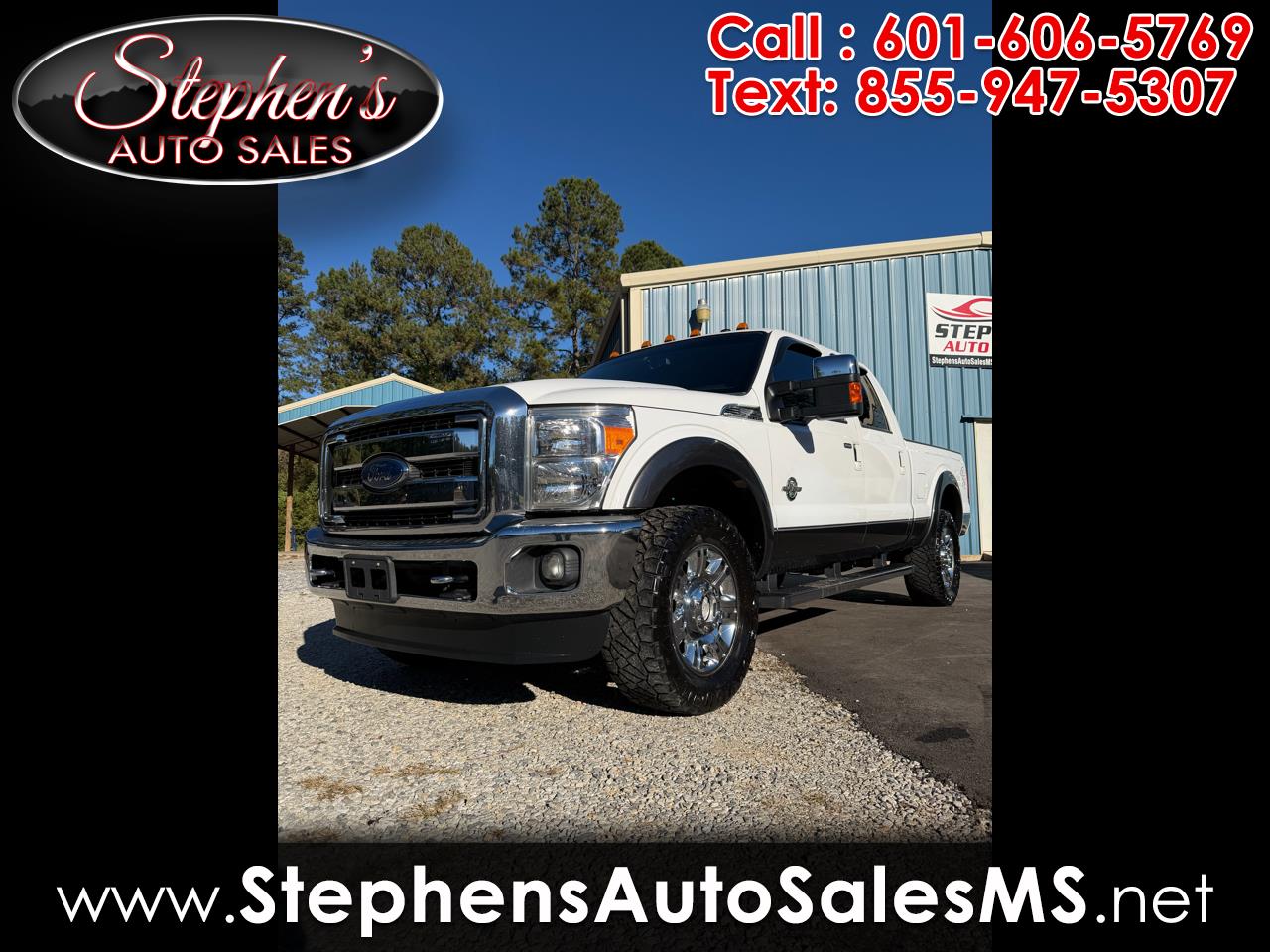 2015 Ford Super Duty F-250 SRW Lariat 4WD SuperCab 6.75' Box