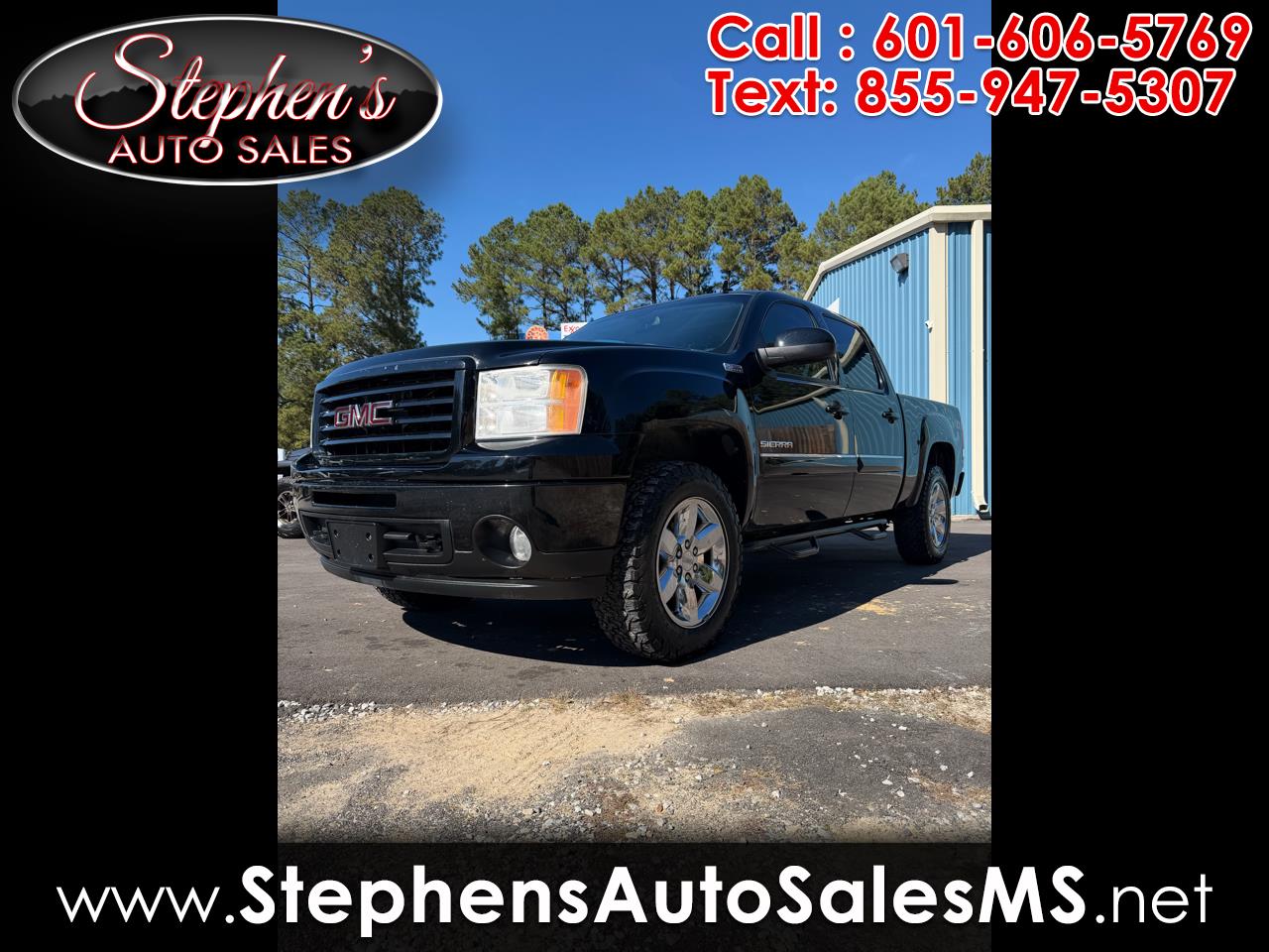 2012 GMC Sierra 1500 4WD Crew Cab 143.5" SLT