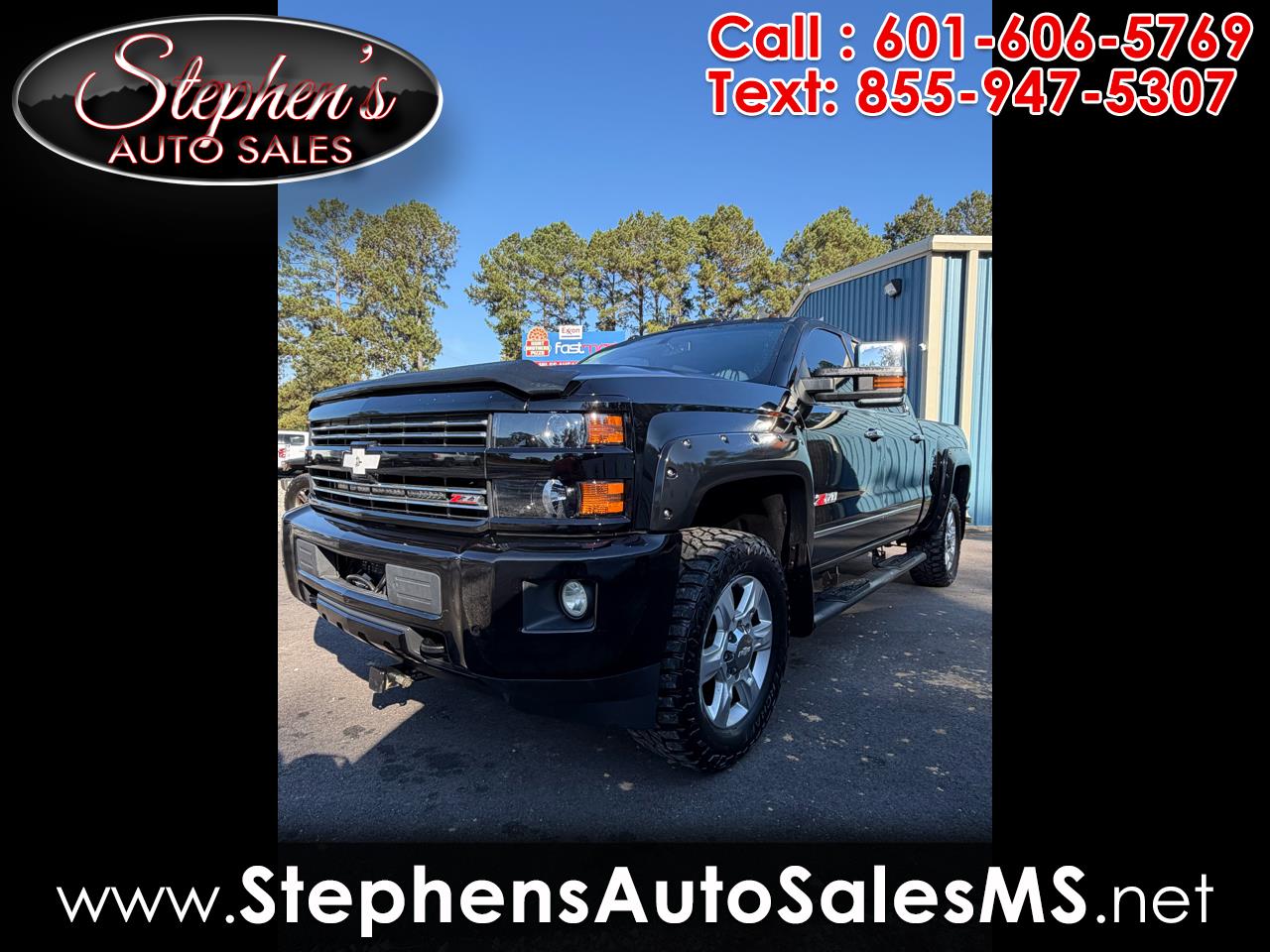 2018 Chevrolet Silverado 2500HD 4WD Crew Cab 153.7" LTZ