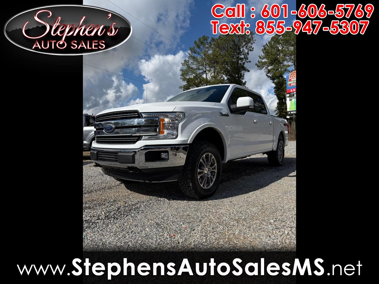 2019 Ford F-150 4WD SuperCrew 145" Lariat