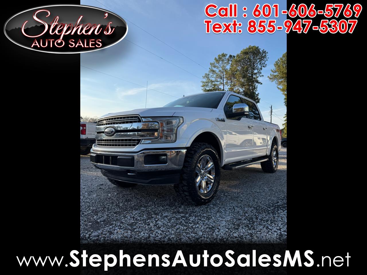 2018 Ford F-150 4WD SuperCrew 145" Lariat